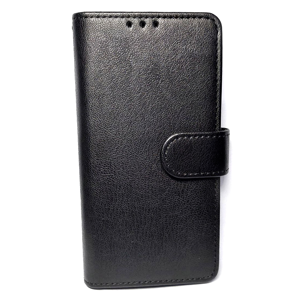 Книжка leather для ZTE A3 2019 чорна-0